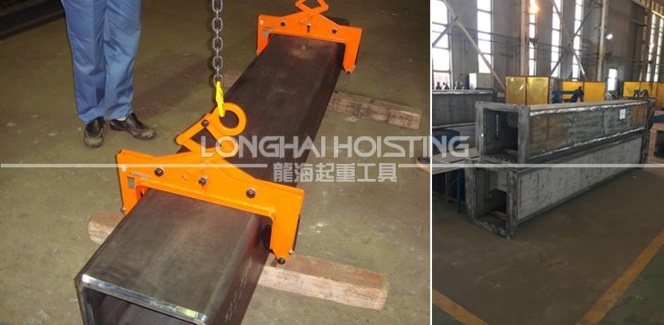 鷹牌CCV型方管起重鉗案例 鷹牌CCV型方管起重鉗案例