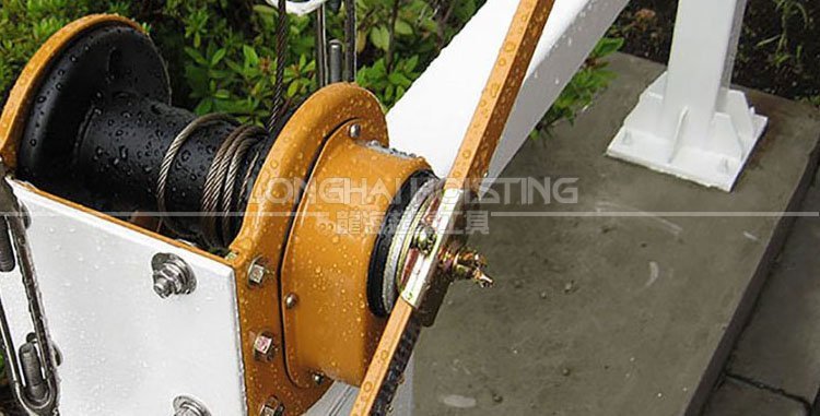 防塵防水手搖絞盤應用