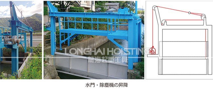 ERSB不銹鋼手搖絞盤應用